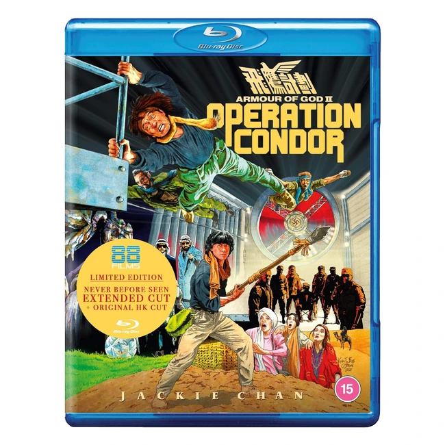 Armour of God II Operation Condor Blu-ray 2020 - Action-packed Jackie Chan adventure