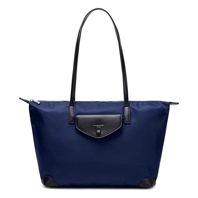 Bolso Tote Nylon Mujer - David Jones - Ref. 12345 - Impermeable, Plegable, Gran Capacidad