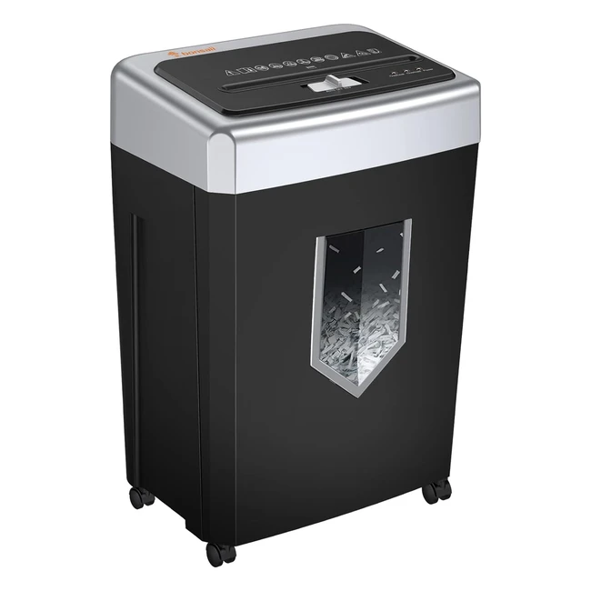 Trituradora de Papel Bonsaii C169B - Funcionamiento Continuo 30 min - Capacidad 15 Hojas - Nivel de Seguridad P4