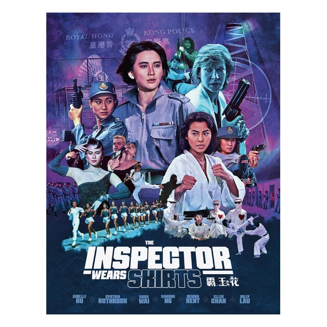 Limited Stock! Get The Inspector Wears Skirts Blu-ray (Region A/B) - Action-Packed & Entertaining