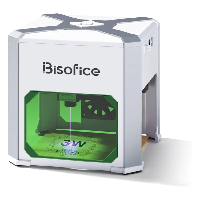 Grabadora Láser Bisofice K6 - Máquina de Grabado Láser 3W
