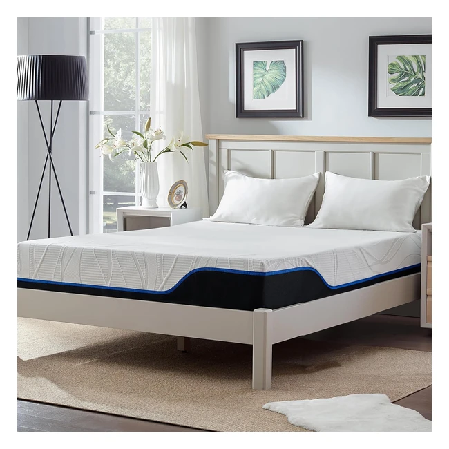 Matelas mémoire de forme Classic Living Astralis avec gel rafraîchissant - Confort et soutien - 100x190 cm