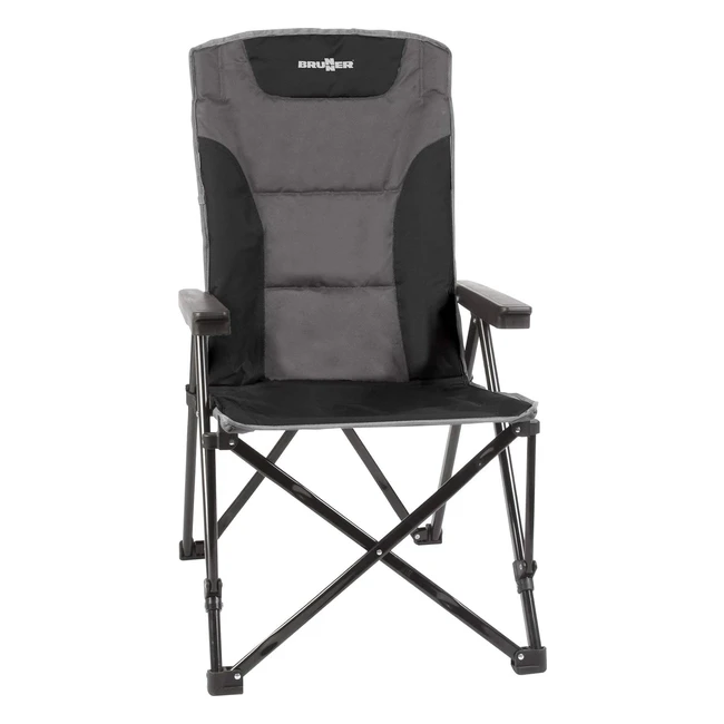 Sedia da campeggio Brunner Raptor Recliner - Pieghevole e Reclinabile - Ref. 123456 - Resistente e Comoda