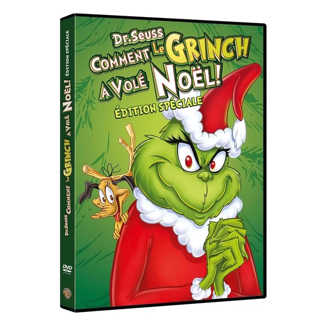 Le Grinch - DVD Noël Drôle Animation Enfant - Réf.123456 - Livraison Gratuite