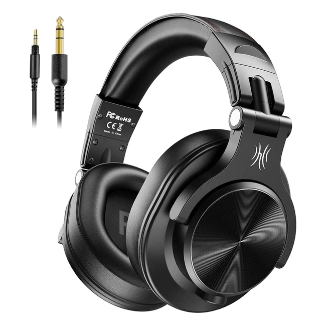 OneOdio A71 Casque Audio Filaire Over Ear Confort Léger Pliable pour Piano avec Share Port HiRes Qualité du Son 35635 Jack Headphone