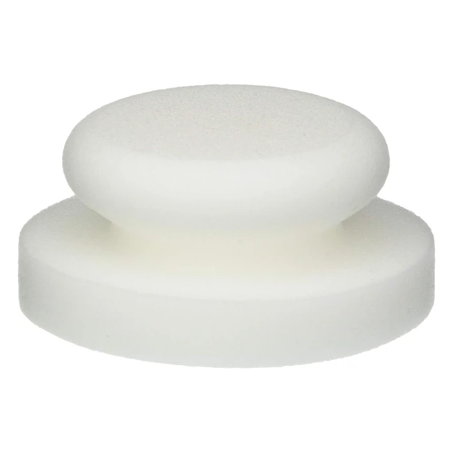 Disco Espuma Firme Maddox Detail Handpuck White Premium Polish - Ref. 1234 - Aplicación Fácil Pulimentos