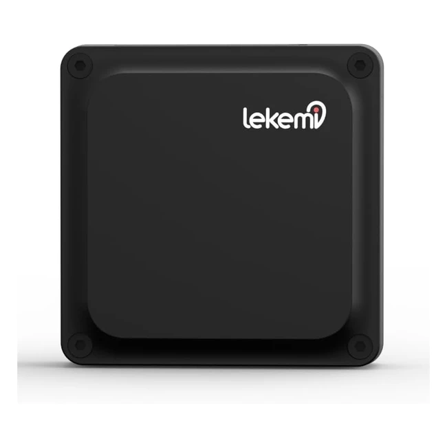 Lekemi L11 - Localizzatore GPS Tracker Auto - Magnete Potente - Batteria 6000mAh - Nero