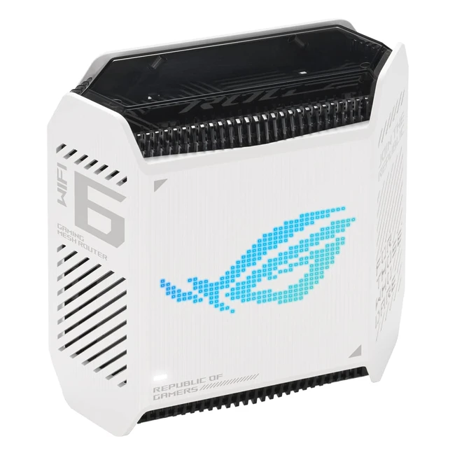 ASUS ROG Rapture GT6 Triband WiFi 6 Mesh System - Smart Antenna - Triple-Level Game Acceleration
