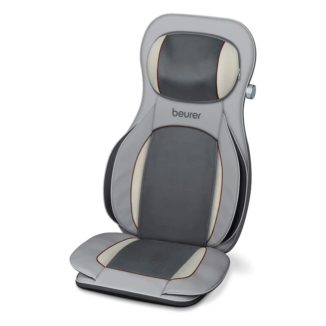 Beurer MG 320 - Funda de asiento de masaje Shiatsu con compresión de aire, luz y calor