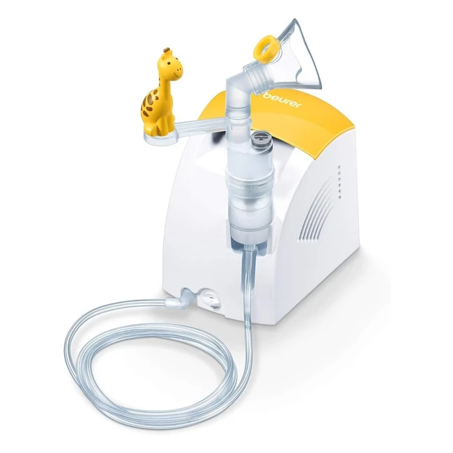 Inhalador Beurer IH26 para Niños - Tratamiento por Inhalación de Medicamentos - Tecnología de Aire Comprimido