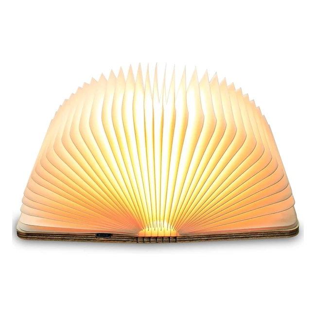 Lampe Livre LED Pliante RGB 2500mAh Rechargeable USB-C - Idéal Décoration Maison - Cadeau Anniversaire