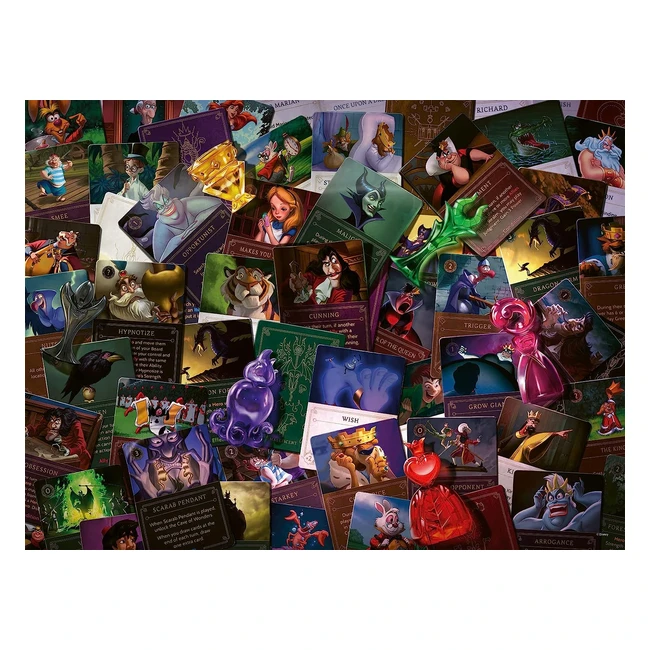 Rompecabezas Ravensburger 2000 piezas Villainous Disney - Calidad Premium