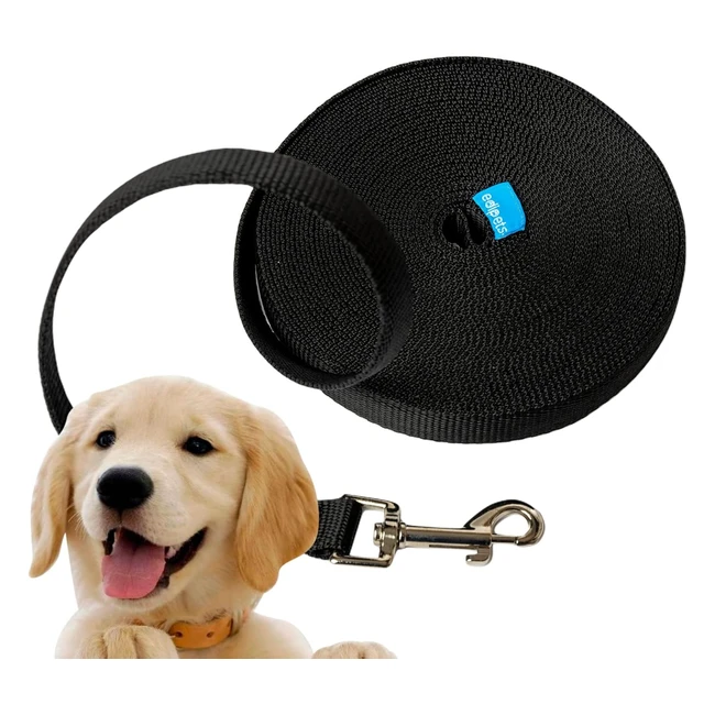 Correa Perro Edipets 15m Resistente Naylon Camping Paseo Grandes Medianos Pequeños