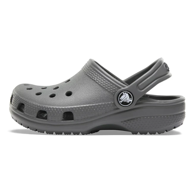 Crocs Classic Clog T Sabots Enfant Slate Grey 22-23 EU - Confort et Style!
