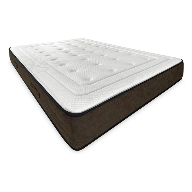 Colchón Viscoelástico Alma 90x190cm Firme Confortable Anticaros Antibacterias