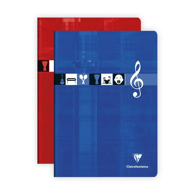 Cahier de Musique Clairefontaine 3117C 48 Páginas 21x297cm 90g