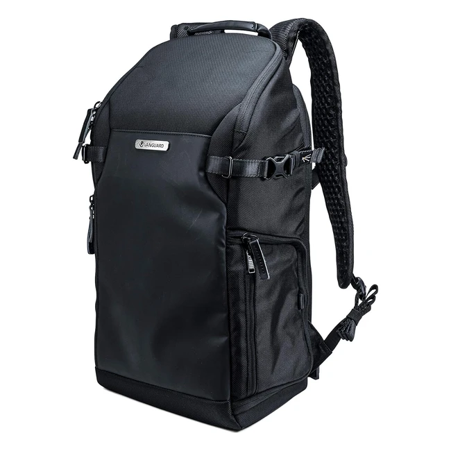 Zaino Vanguard VEO Select 46BR BK per DSLR con Obiettivi - Spazioso e Ben Imbottito