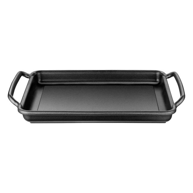 Plancha plana Monix Braisogona M351540Flat 40 cm Aluminio Fundido Antiadherente Teflon Classic