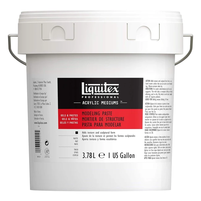Pasta Modellabile Liquitex G 500g - Resistente alla Luce - Asciugatura Rapida
