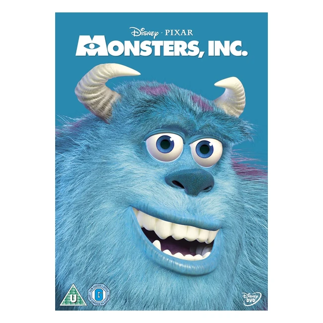 Monsters Inc DVD 2002 Pixar Animation Family Comedy Film
