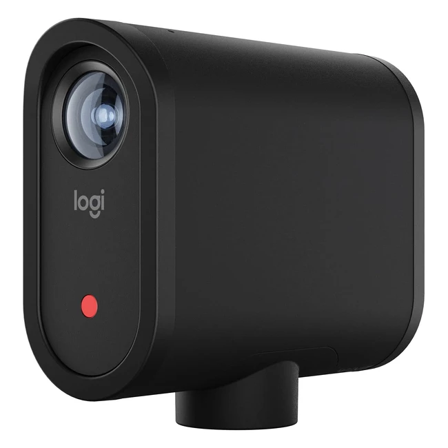 Logitech Mevo Start Kabellose Livestreamingkamera 1080p Full HD Schwarz