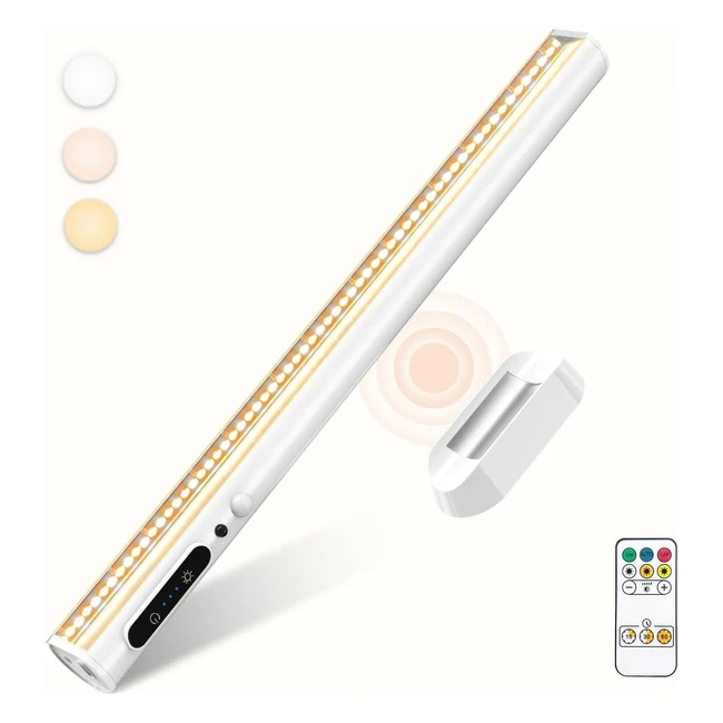 Lámpara LED Bravzurg con Sensor de Movimiento 4000mAh - Flexo Magnética Inalámbrica