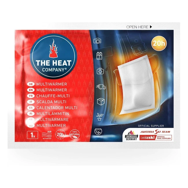 Chauffe-corps autochauffant The Heat Company 10 pièces - Chaleur immédiate et extra chaude