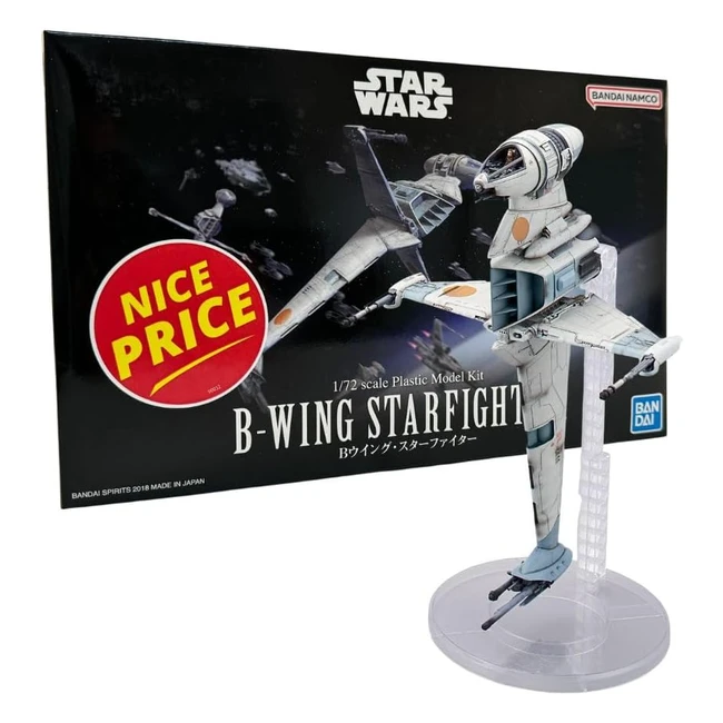 Kit modello Revell B-Wing Fighter Star Wars - Colore Nero A2A103D - Facile da assemblare