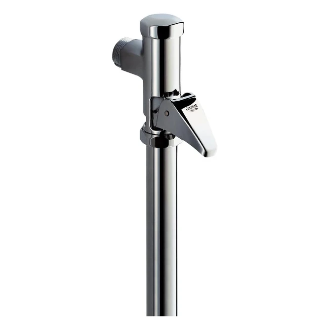 Flussometro Automatico Grohe Rondo 37139000 Nero - Regolazione Portata