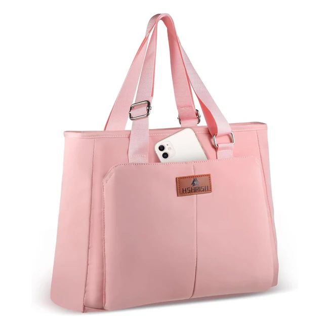 Bolsa Térmica HSHRISH 15L Portátil Multifuncional Mujeres Trabajo Compras Picnic Playa Rosa