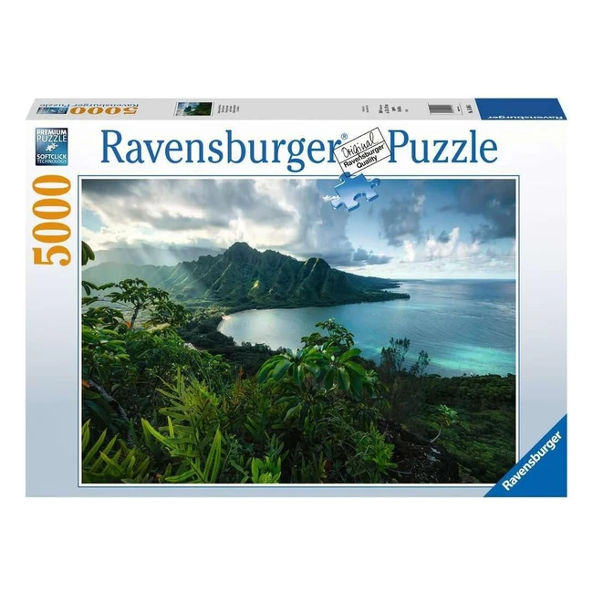 Puzzle Paesaggio Hawaiano 5000 Pezzi Ravensburger - Idea Regalo - Adulti