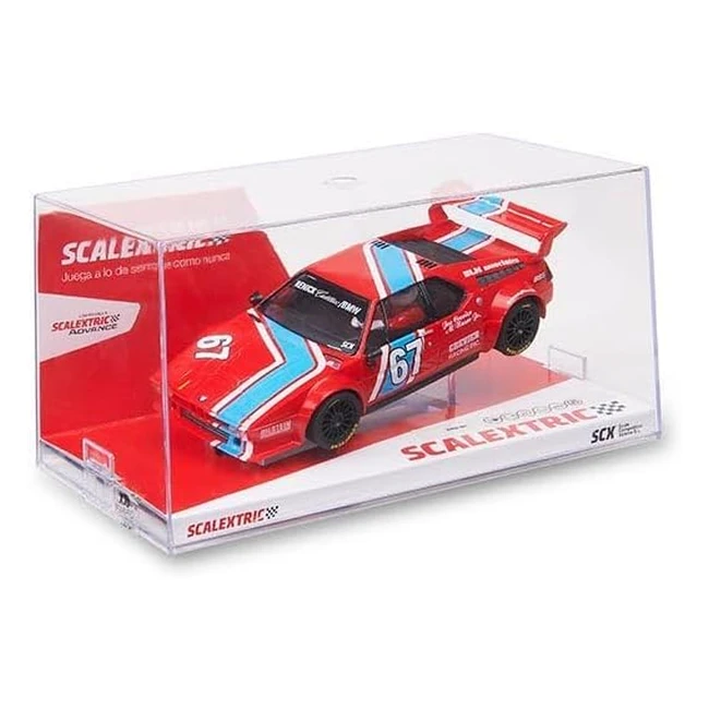 Scalextric Coche Carreras BMW M1 Escala 132 Crevier Racing