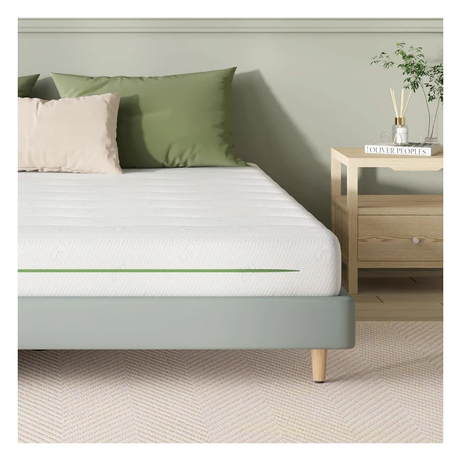 Materasso Novilla 150x190 Altezza 18cm in Schiuma di Bambù - Supporto Perfetto