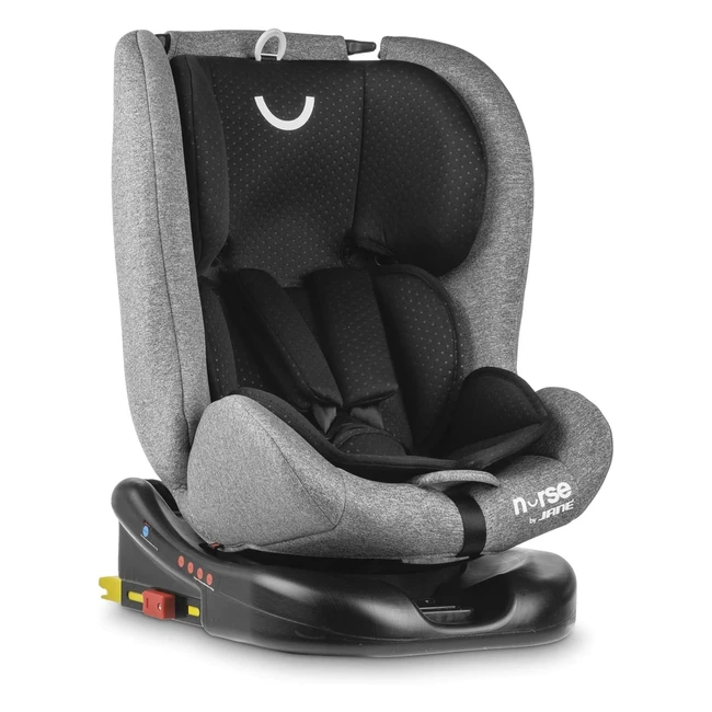 Siège auto Nurse Jan Roll 360 Groupe E0123DE 0-36 kg - Rotation 360 - Isofix Top Tether - Inclinaison maximale