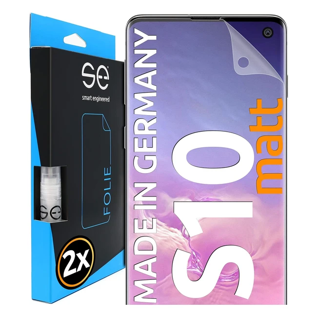 Samsung Galaxy S10 Schutzfolie - Antireflektierend, Kratzfest, Bubble-Free