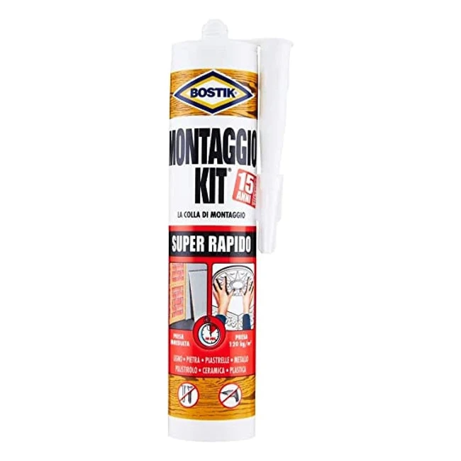 Kit montaggio Bostik super rapido 370 gr - resistente all'acqua e alle temperature