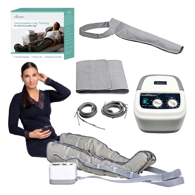 Edicare Bottes Pressothérapie Drainage Lymphatique Appareil de Massage