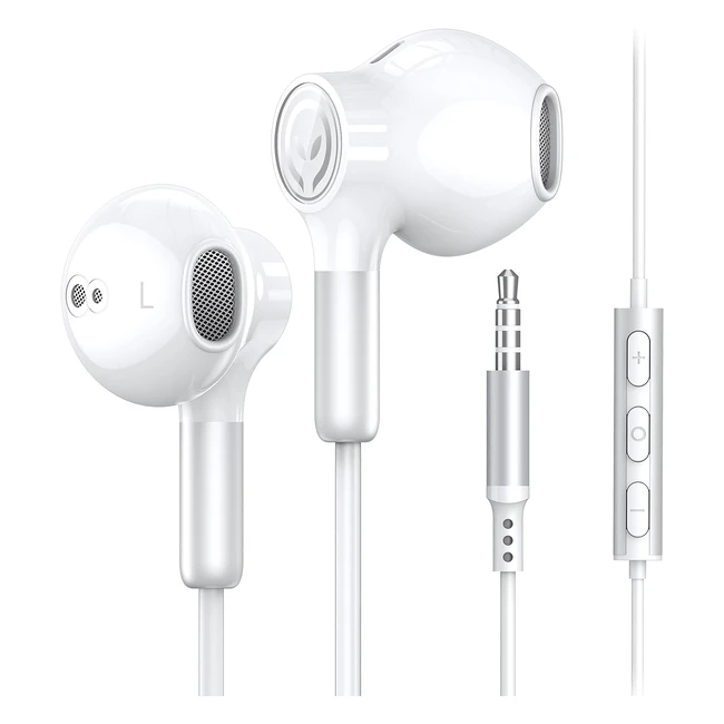 Cuffie auricolari magnetici sport con microfono - Bassi potenti - Jack 3.5mm - iPhone Samsung Huawei