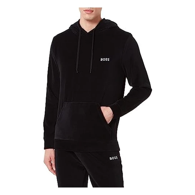 BOSS Heritage Sweats H Maglia di Tuta Uomo Nero - Spedizione Gratuita
