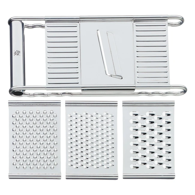 WMF Gourmet Rallador Acero Inoxidable Mate 18 cm + 4 Recambios