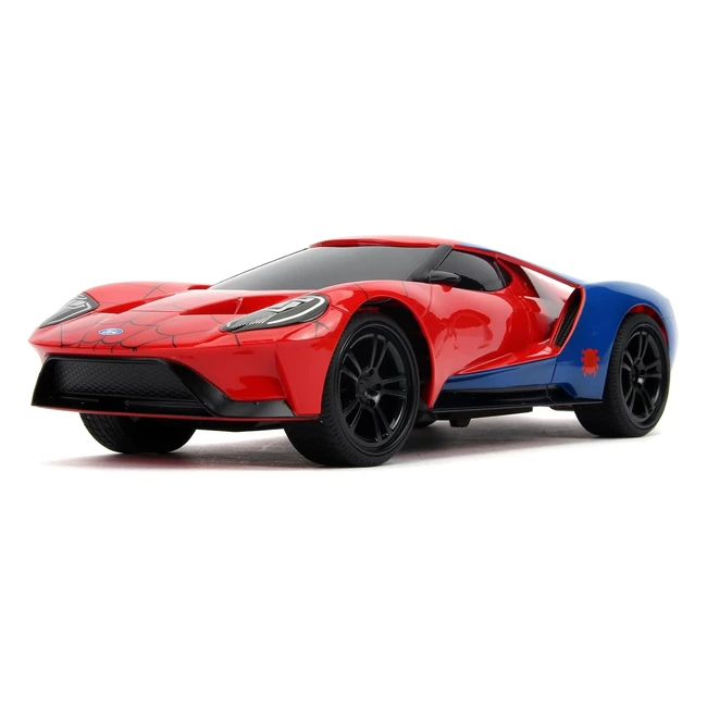 RC Spiderman Ford GT 2017 116 Scala 2 Canali Frequenza 24 GHz
