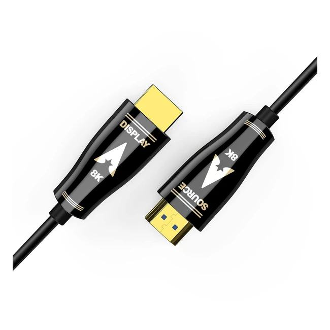 8k Fiber Optic HDMI Cable 10m 8k 60Hz 4k 120Hz HDMI 21 Cable 48Gbps eARC Dolby Vision Atmos HDCP 2223 PS5 PS4 Xbox