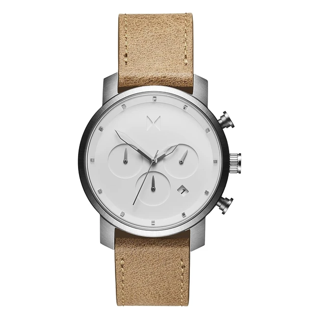 Reloj MVMT Analógico Cuero Beige Hombre DMC02WT - Envío Gratis