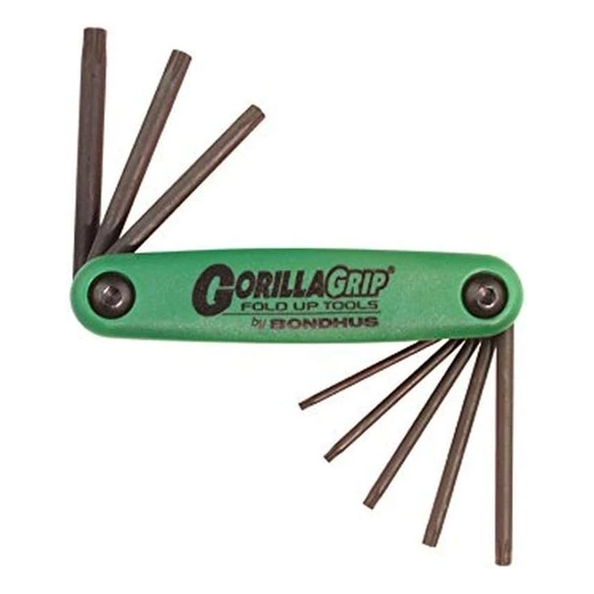Navaja Gorillagrip 8 Llaves Torx T6-T25 Bondhus - Acero Protanium High Torque Steel