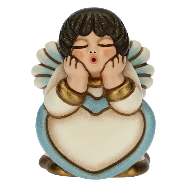 Angelo Lui Piccolo Con Cuore Living Oggetti Decorativi Casa Cerimonia 48x47x63 cm