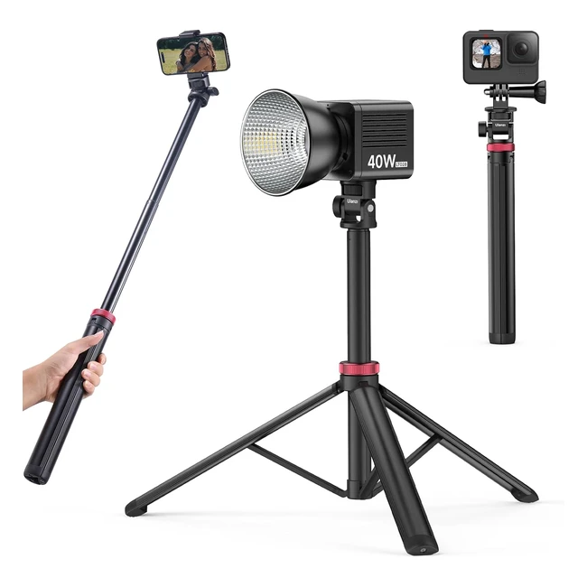 ULANZI MT79 Tragbares Kamera Stativ 200cm Aluminium 180 Winkelverstellung