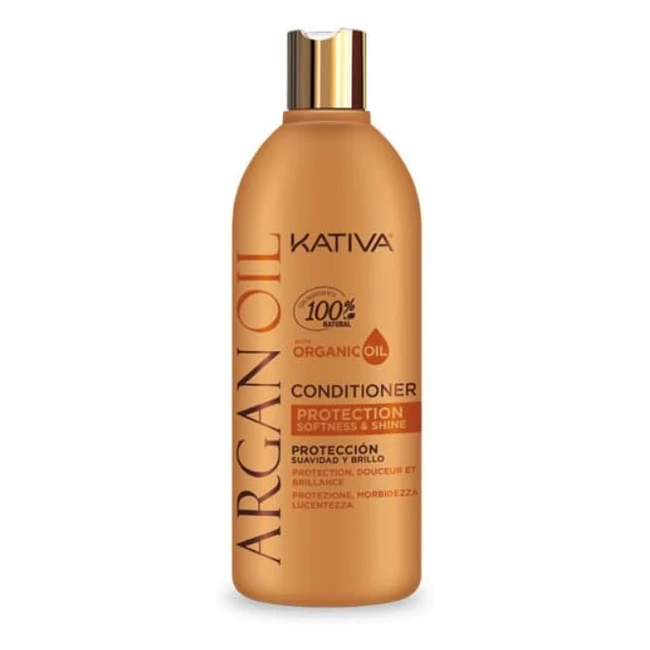 Balsamo per capelli all'olio di argan 500 ml - Nutriente e idratante