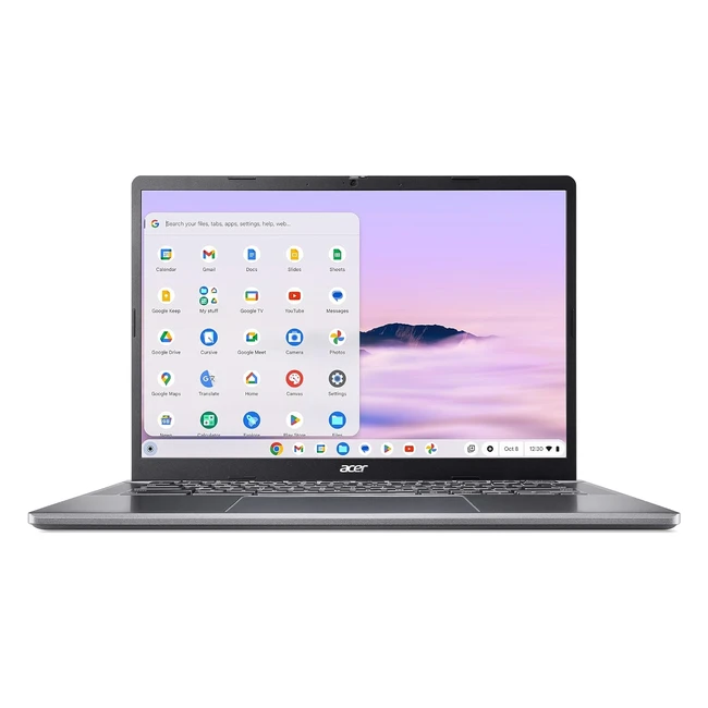 Acer Chromebook 514 CB5143HTR2QQ Laptop 14 Zoll WUXGA Display AMD Ryzen 3 7320C 8 GB RAM 256 GB SSD AMD Radeon 610M ChromeOS Core Grau