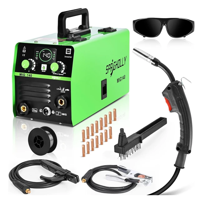 Saldatrice a filo continuo TIG MIG senza gas 230V 140A 3 in 1 - MMALIFT TIG - Design portatile