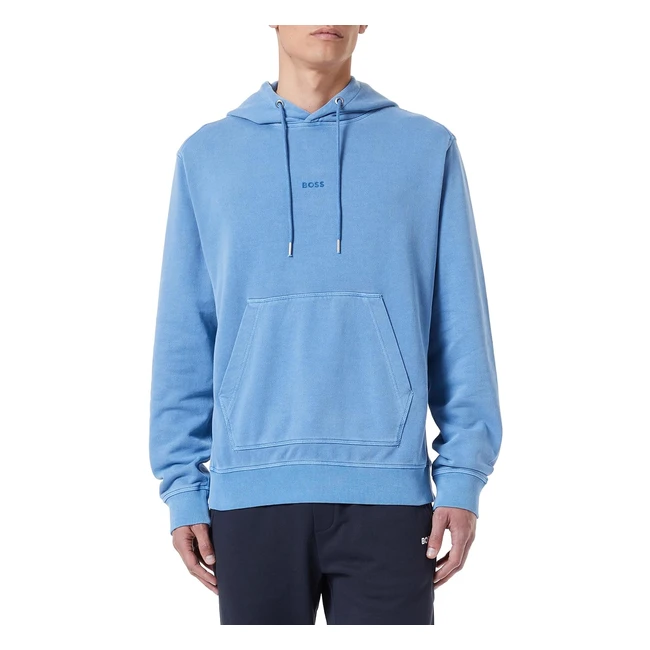 Sudadera con Capucha Boss Wefadehoody Light Pastel Blue459 Hombre